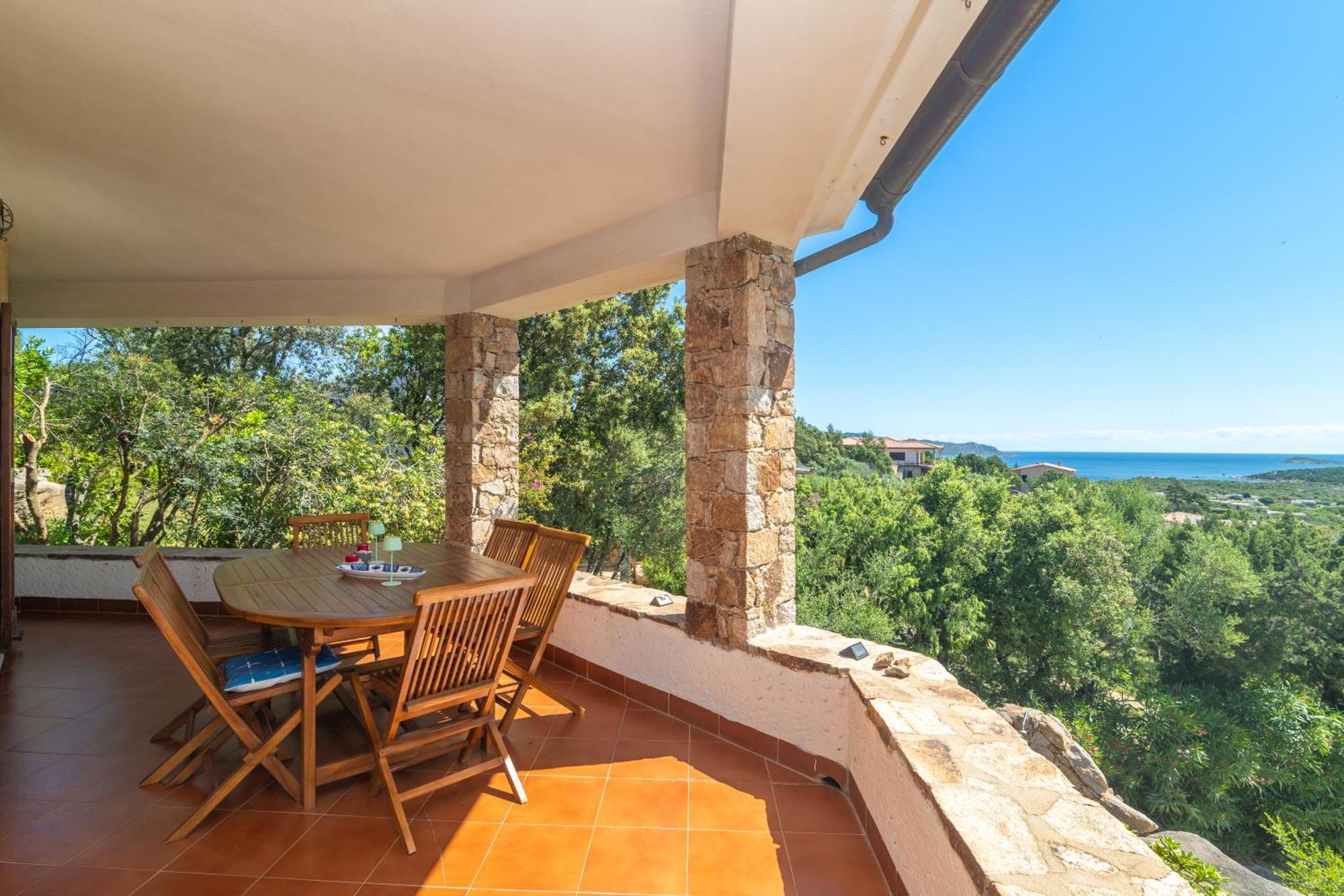 Villa Vista Mare Cala Ginepro Punta Molara Kültér fotó